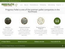 Tablet Screenshot of progresspallet.com